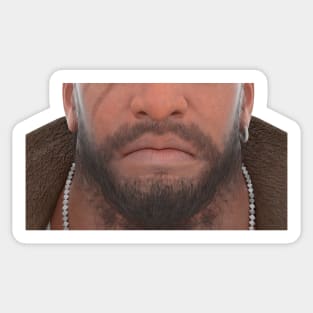 Barret Wallace mask Sticker